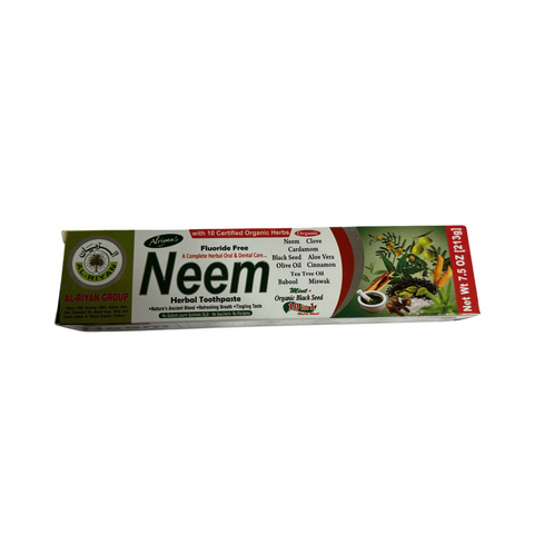 100% Vegetable Blend Neem Essential Toothpaste - 7.5 oz