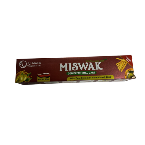 100% Fluoride Free Miswak Advance Whitening Formula Toothpaste - 7.5 oz