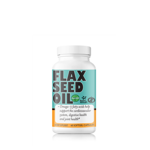 Organic Flax Seed - 60 Softgels
