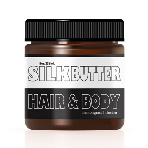 Silk Butter Hair & Body Lemongrass Infusion - 8 oz