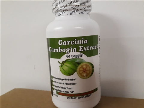 Garcinia Cambogia Extract 60 Veggie Capsules