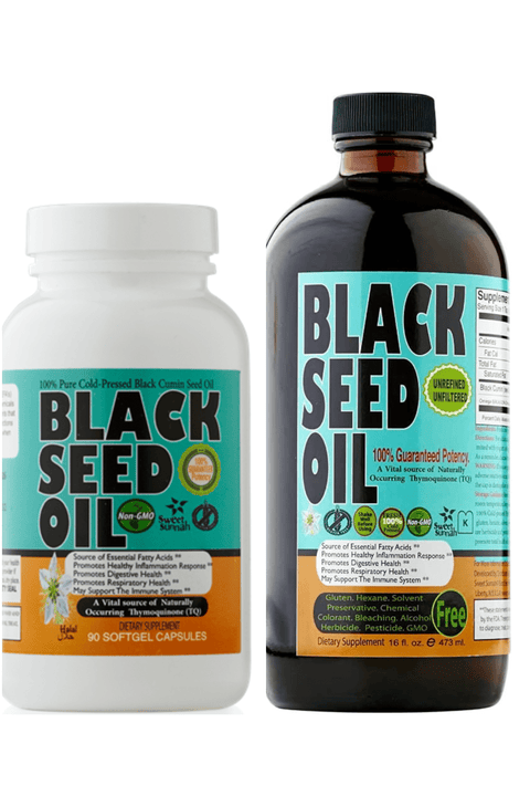 Turkish Pressed Black Seed Oil Bundle
